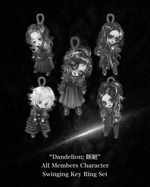 Load image into Gallery viewer, “Dandelion; 斷絕” Member Character Swinging Key Ring Set
